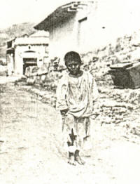 Street boy, Telpaneca, 1928.  From the Carl P. Eldred Papers, Marine Corps Historical Society