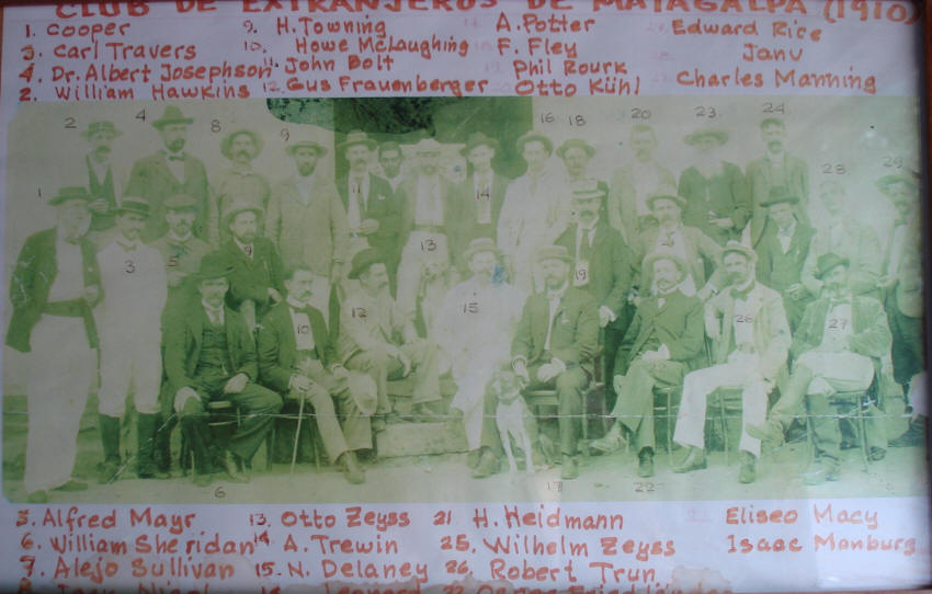 Club de Extranjeros de Matagalpa, 1910