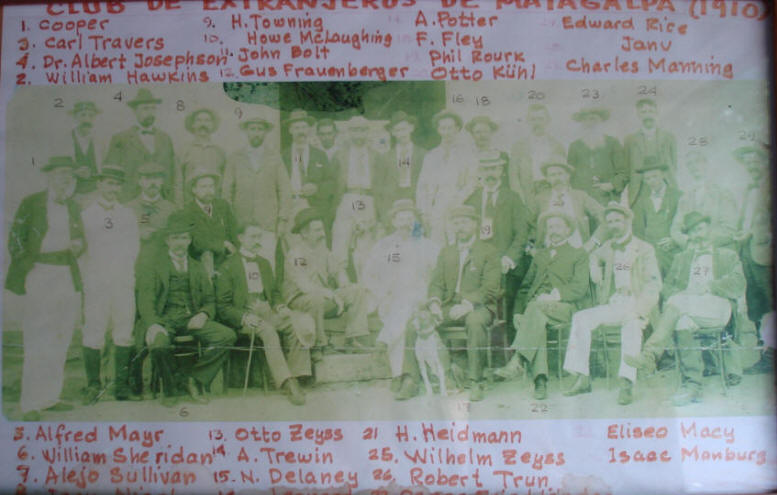 Club de Extranjeros de Matagalpa, 1910